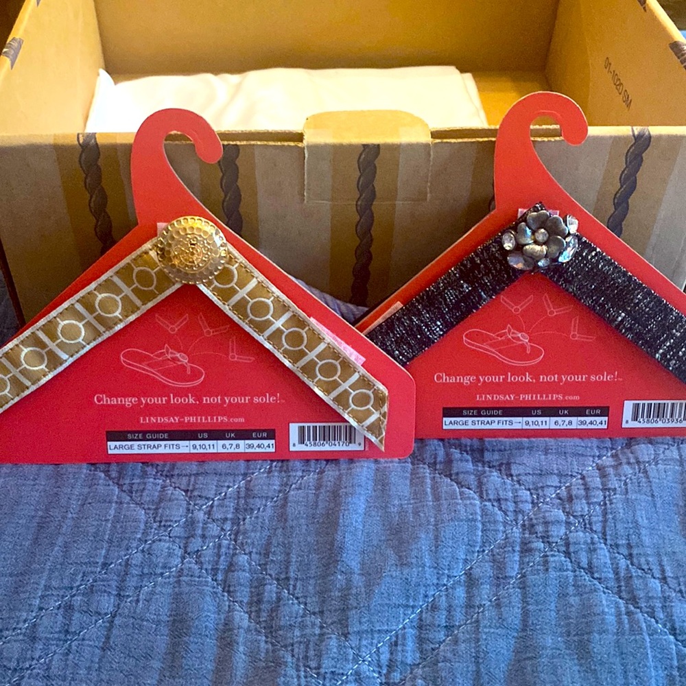 Lindsay Phillips Velcro straps